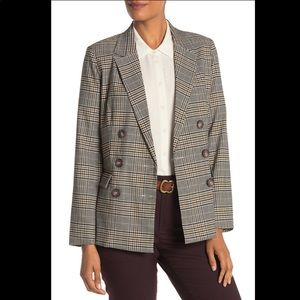 Oversized Plaid Blazer